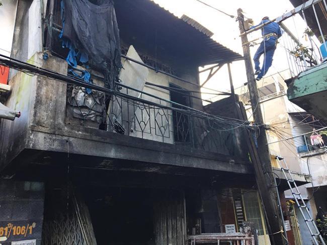 Cháy nhà khiến 3 mẹ con tử vong ở TP HCM: Nạn nhân may mắn thoát chết bị bỏng toàn thân-1