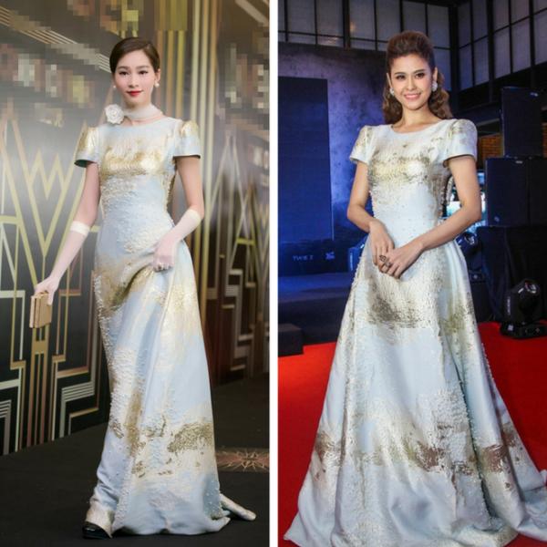 Hơn cả Phạm Hương, Trương Quỳnh Anh mới là ‘trùm đụng váy áo’ với loạt mỹ nhân Vbiz-1