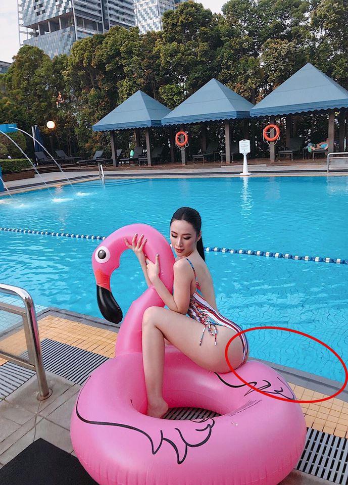 Angela Phương Trinh và Kỳ Duyên xuất hiện ở đâu là chỗ đó bị méo và cong vô lý-1