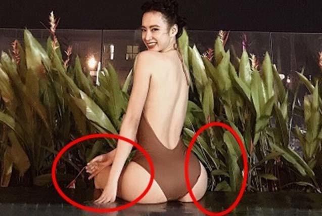 Angela Phương Trinh và Kỳ Duyên xuất hiện ở đâu là chỗ đó bị méo và cong vô lý-2