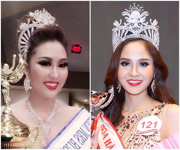 Vương miện Phi Thanh Vân vừa được trao vướng nghi án hàng nhái sản xuất theo lô-3