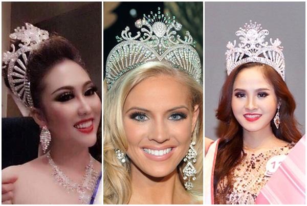 Vương miện Phi Thanh Vân vừa được trao vướng nghi án hàng nhái sản xuất theo lô-5