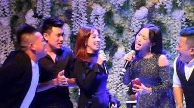 Clip: Màn song ca thảm họa phá nát hit Hương Tràm của Thu Trang - Diệu Nhi tại đám cưới Vinh Râu-1