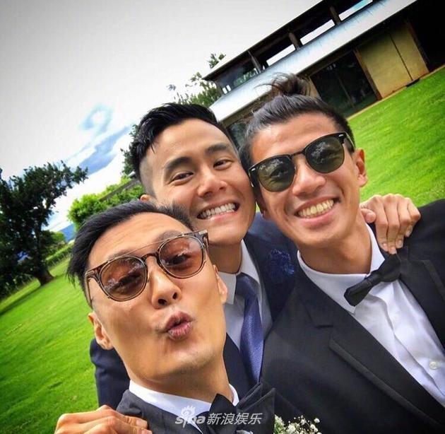 Bành Vu Yến chia sẻ loạt ảnh hài hước hậu trường đám cưới tài tử Vô Gian Đạo Dư Văn Lạc-1