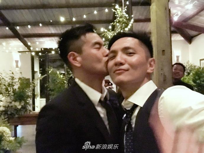 Bành Vu Yến chia sẻ loạt ảnh hài hước hậu trường đám cưới tài tử Vô Gian Đạo Dư Văn Lạc-5