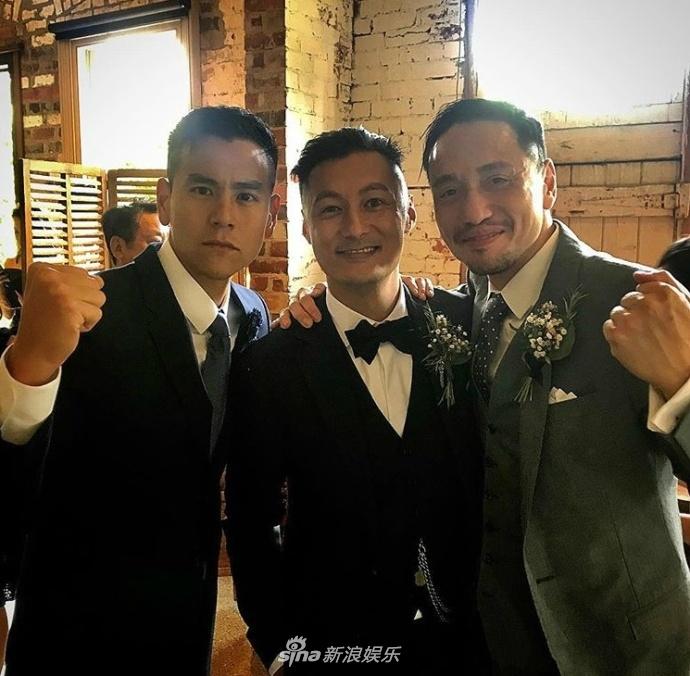 Bành Vu Yến chia sẻ loạt ảnh hài hước hậu trường đám cưới tài tử Vô Gian Đạo Dư Văn Lạc-2