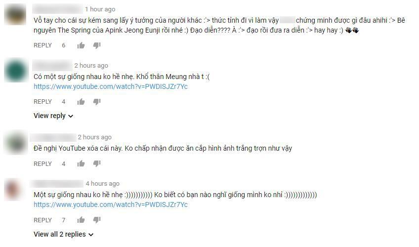 MV mới của Quán quân Sao Mai 2017 đã bị YouTube gỡ vì đạo trắng trợn MV của A Pink-7