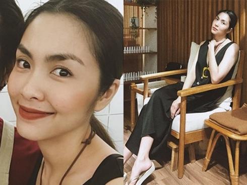 Tin sao Việt: Khí chất Tăng Thanh Hà mặc màu đen vẫn ngời ngời chói lóa