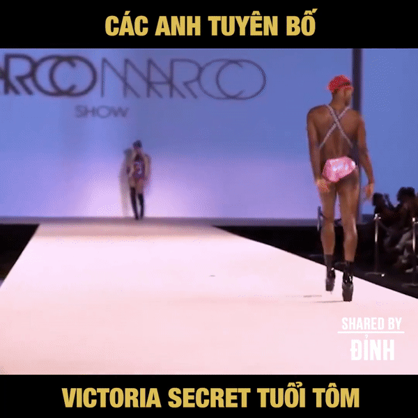 Thiên thần Victorias Secret cũng phải ngả mũ trước màn catwalk thần sầu của các mỹ nam-1
