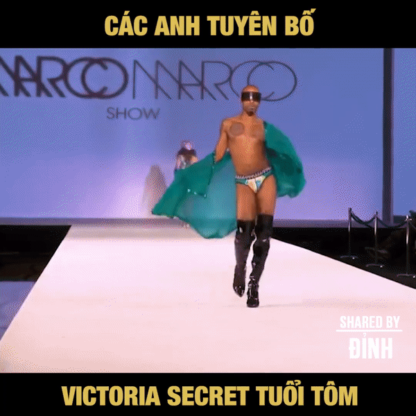 Thiên thần Victorias Secret cũng phải ngả mũ trước màn catwalk thần sầu của các mỹ nam-2