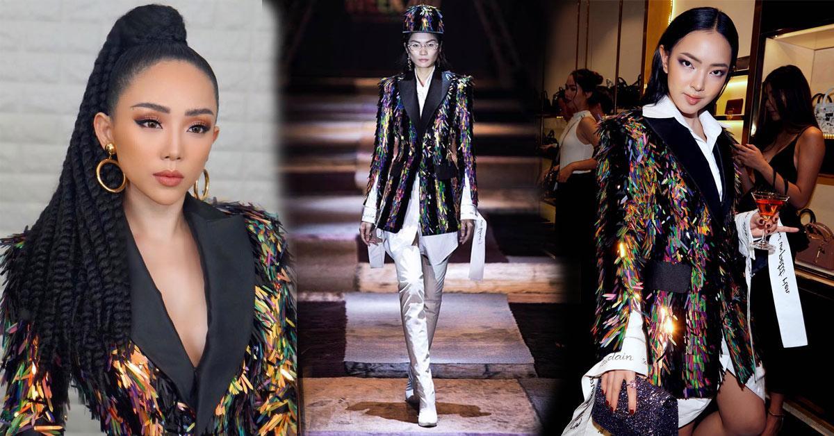 Đụng hàng đàn chị Tóc Tiên, fashion icon Châu Bùi vẫn ngời ngời khí chất-6