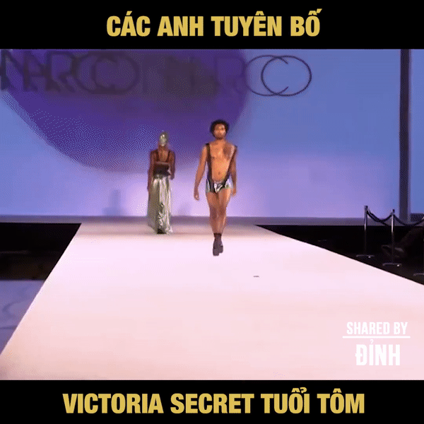 Thiên thần Victorias Secret cũng phải ngả mũ trước màn catwalk thần sầu của các mỹ nam-4