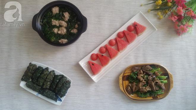 Thực đơn cơm tối tràn ngập sắc xanh vừa ngon vừa nhẹ bụng-4