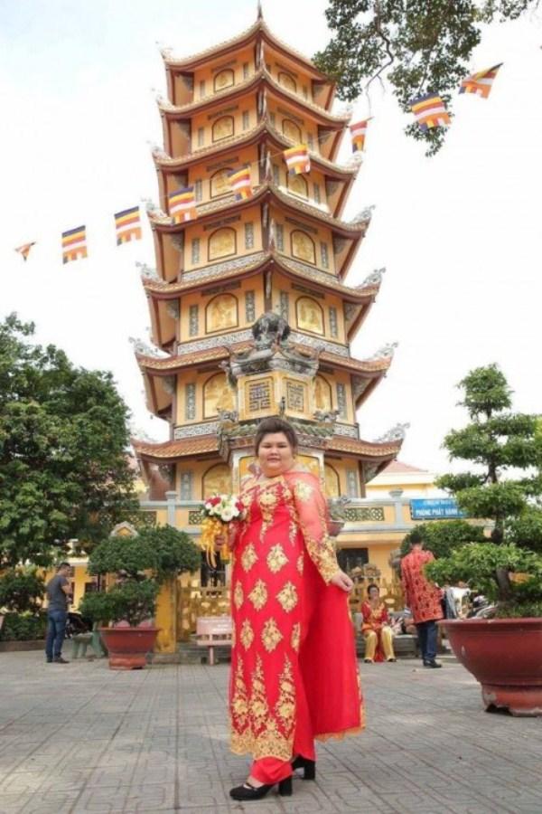 Chuyện tình gây chú ý của cặp đôi Bình Dương vợ 120kg, chồng nặng 60 kí-2