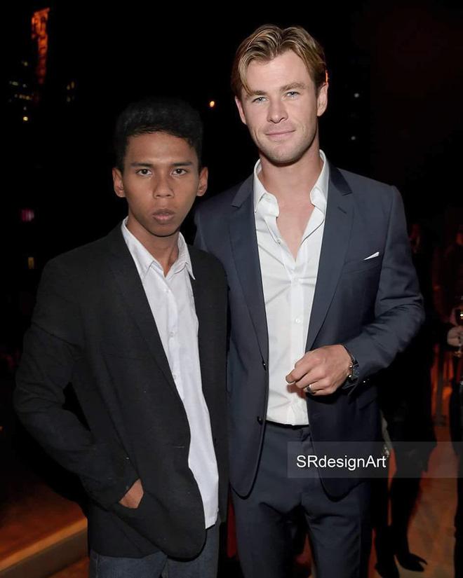 Thánh photoshop tự ghép mình với người nổi tiếng như thật khiến người xem giật mình-7