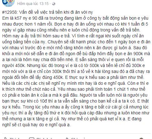 Anh chàng quyết đổi 500 nghìn ra tiền lẻ để chia tiền ăn rạch ròi với người yêu-1