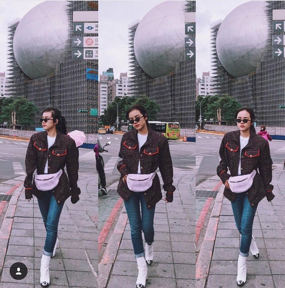 Đồng Ánh Quỳnh chuộng phong cách manly nổi bật nhất street style tuần qua-9