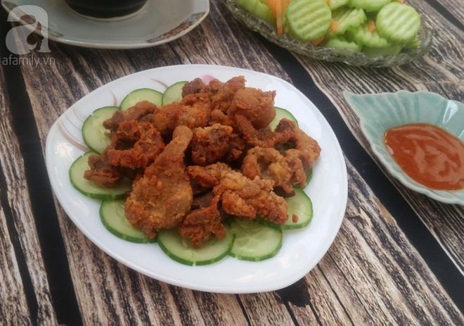 Cuối tuần làm mề gà chiên giòn ngon tuyệt nịnh chồng chuẩn không cần chỉnh-6
