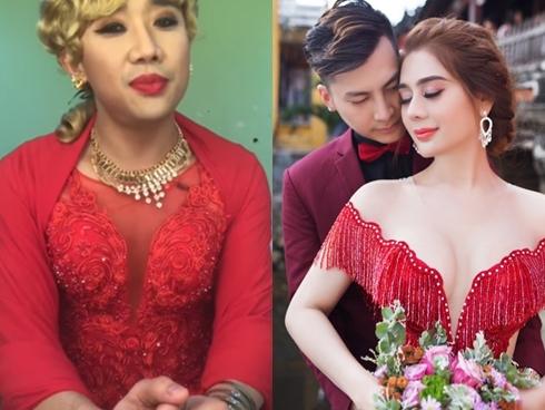 Trấn Thành gây sốt khi đóng giả Lâm Khánh Chi bàn 'chuyện giường chiếu' giống y chang bản gốc