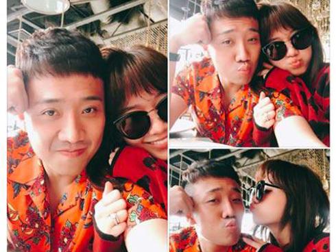 Trấn Thành và Hari Won diện đồ chói chang không liên quan kỉ niệm 700 ngày yêu nhau