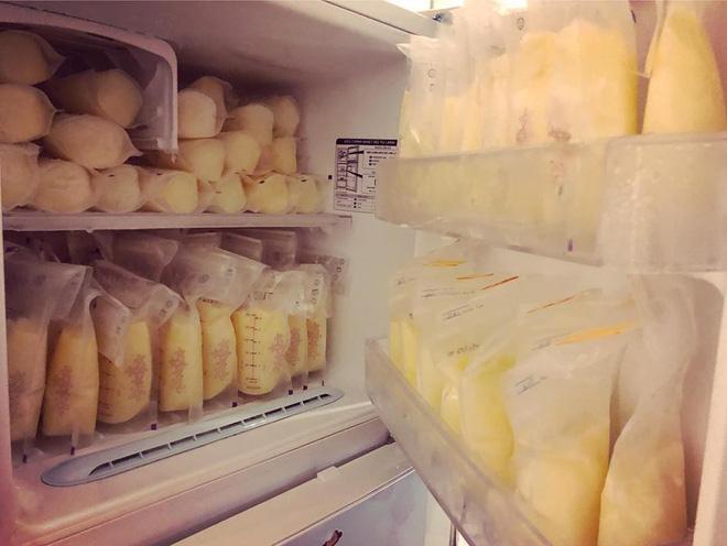 Huyền Baby khoe biểu cảm siêu đáng yêu của con trai nhỏ cùng kho vàng trong tủ lạnh-2