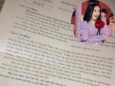 Hiệu trưởng trường đưa Chi Pu vào đề Văn: Tôi không hiểu nên không bình luận-2