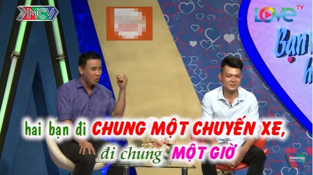 Li kì chuyện tình 2 người đi cùng chuyến xe lên tham gia Bạn muốn hẹn hò rồi thành đôi-4