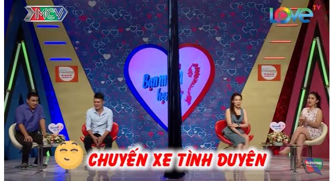 Li kì chuyện tình 2 người đi cùng chuyến xe lên tham gia Bạn muốn hẹn hò rồi thành đôi-5