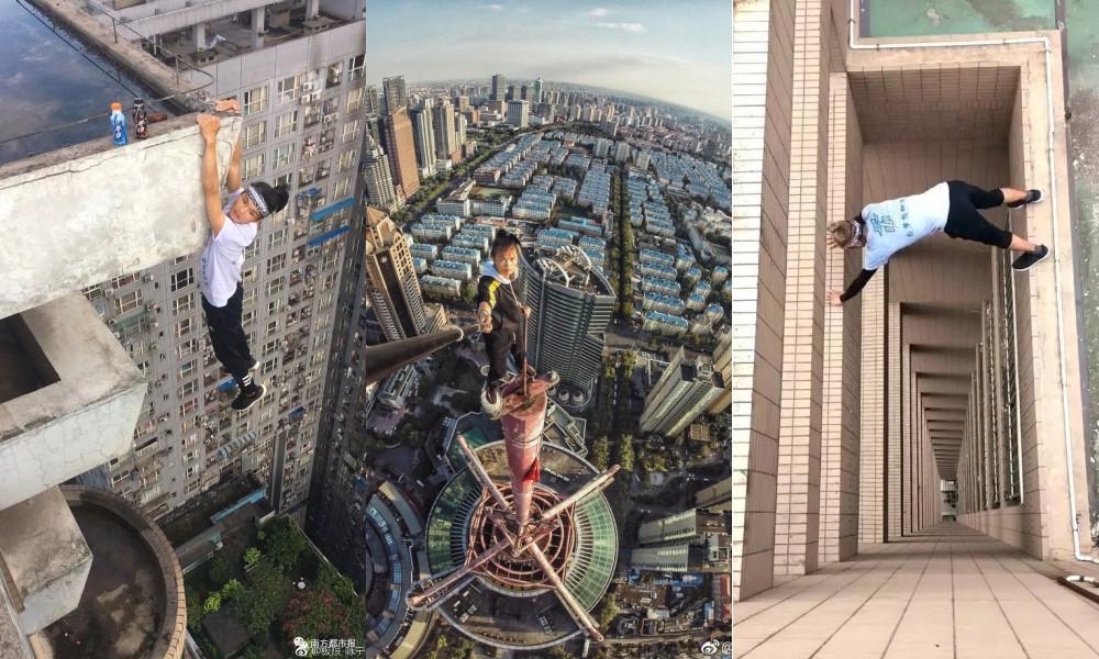 Trước khi chết, diễn viên Trung Quốc từng thách thức độ cao 1.000m-4