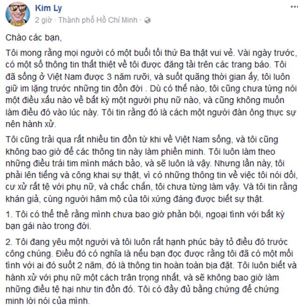 Kim Lý lên tiếng về nghi vấn bắt cá hai tay trong thời gian yêu Trương Ngọc Ánh-5