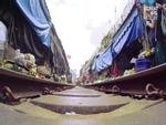 Khám phá khu chợ 'cận kề sự sống và cái chết' nổi tiếng tại Thái Lan