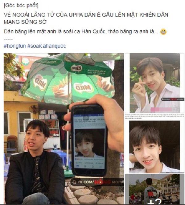 Dân mạng được phen rôm rả khi hot boy urgo chuyển sang hot boy khẩu trang-1