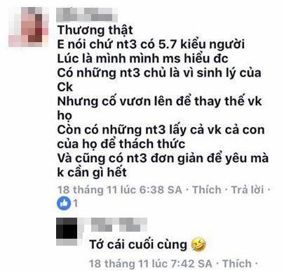 Cộng đồng mạng choáng váng vì cơn ghen ngược của kẻ thứ ba lại được nhiều người hưởng ứng-4