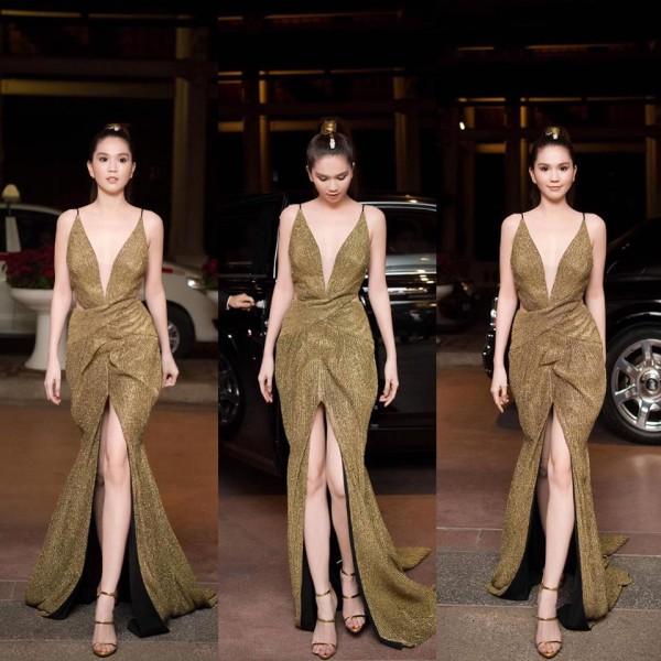 Sau một năm thể hiện mờ nhạt, Ngọc Trinh vuột mất danh hiệu Nữ hoàng thảm đỏ-9