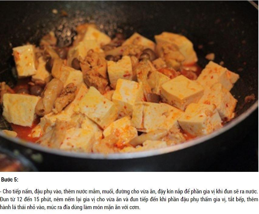 Đậu phụ sốt chua cay ấm bụng đã miệng vô cùng-6