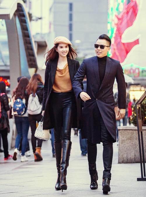 Ngọc Trinh - Vũ Khắc Tiệp sánh bước tại sự kiện sau nghi án cạch mặt-4