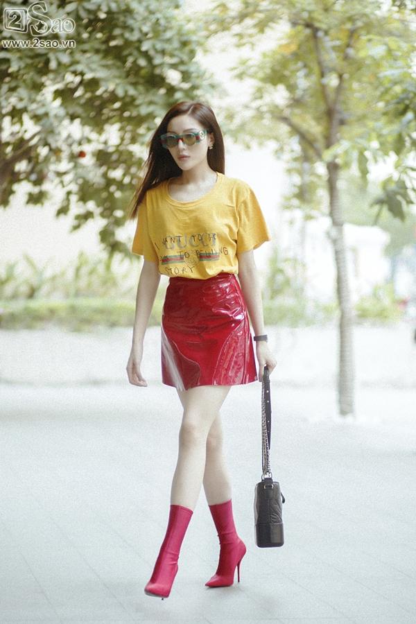 Muốn mặc màu chói mà không lóa, hãy học cách Kỳ Duyên đang áp dụng thành công-2