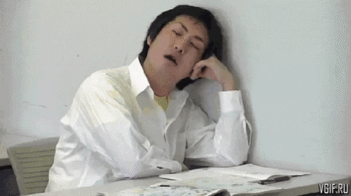 Chết cười với những pha ngủ gật không giống ai-1