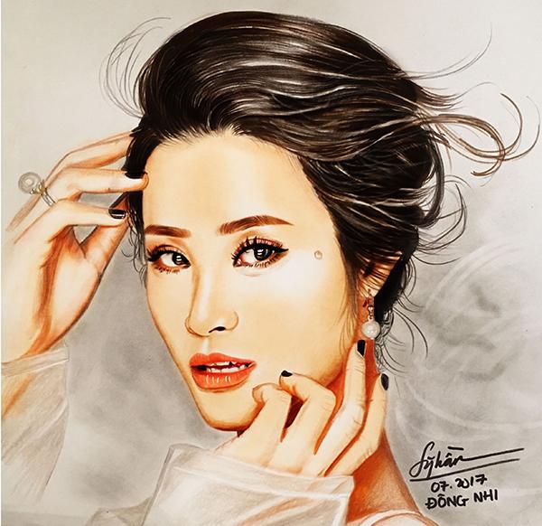 Chàng trai kể chuyện toát mồ hôi hột những lần vẽ tranh cho nghệ sĩ Việt-13