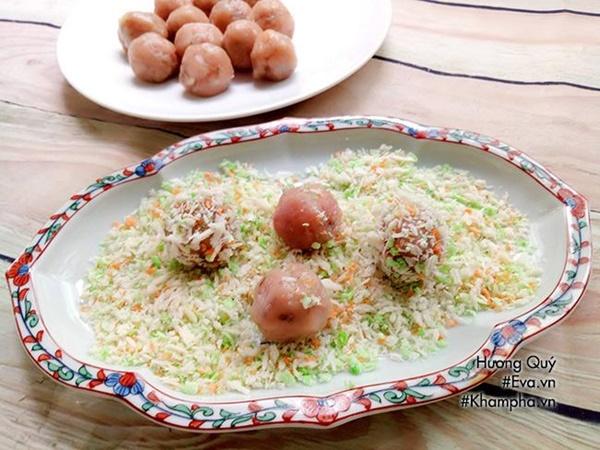 Chả tôm thịt nhân phô mai chiên giòn rụm bé nào cũng mê-7