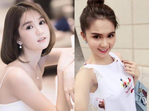 Nàng mặt 'khuôn trăng' nên học cách trang điểm có - như - không giống Ngọc Trinh