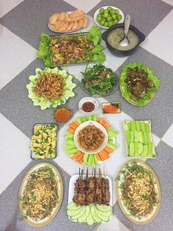 Vợ đảm khoe những mâm cơm khiến chồng tăng cân vèo vèo, bữa nào cũng ăn 3-4 bát-7