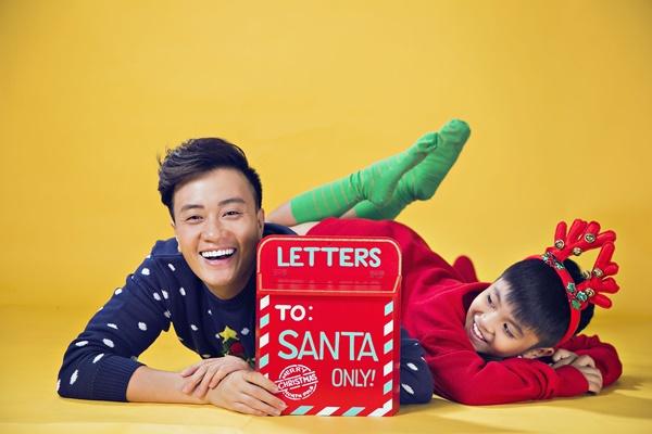 Hai cha con Lương Mạnh Hải lột xác trong mùa Giáng sinh-4