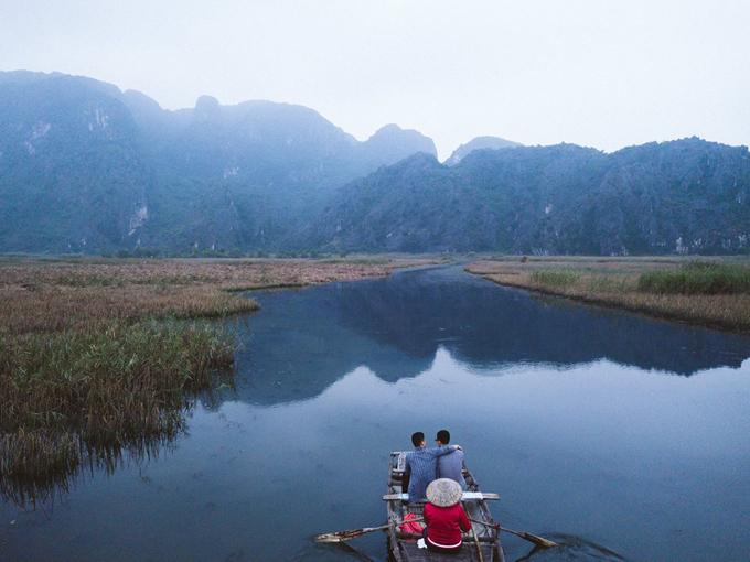 Adrian Anh Tuấn và Sơn Đoàn phải lòng vẻ đẹp Ninh Bình mùa đông-6