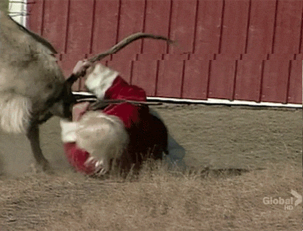 Những pha tai nạn nghề nghiệp cực kỳ hài hước của các ông già Noel-3