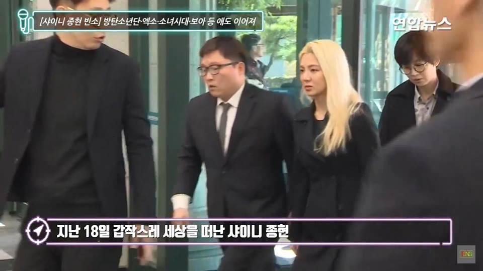 Những gương mặt thất thần của BTS, SNSD, BoA khi đến tang lễ SHINee Jonghyun-4