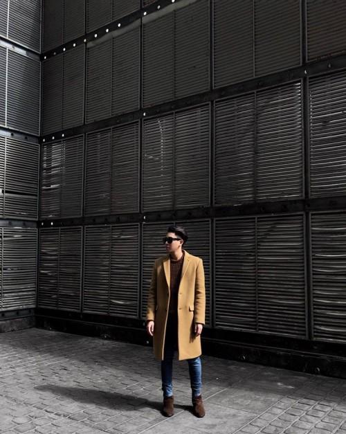 Mặc áo dạ dáng dài chuẩn trend và chất phát ngất như Hồ Ngọc Hà - Chi Pu-4