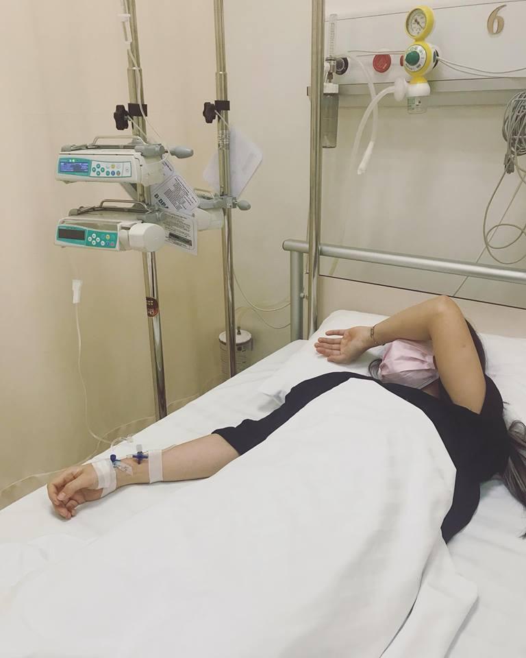 Tin sao Việt: Giữa đêm khuya, Bảo Thanh nhập viện truyền đủ loại thuốc-1