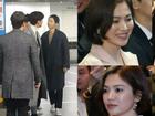 Bắt gặp Song Joong Ki 'trốn' Song Hye Kyo đi xem phim với người tình màn ảnh Park Bo Young