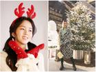 Dàn mỹ nhân Hàn tô đậm không khí Giáng sinh bằng street style sắc màu rực rỡ